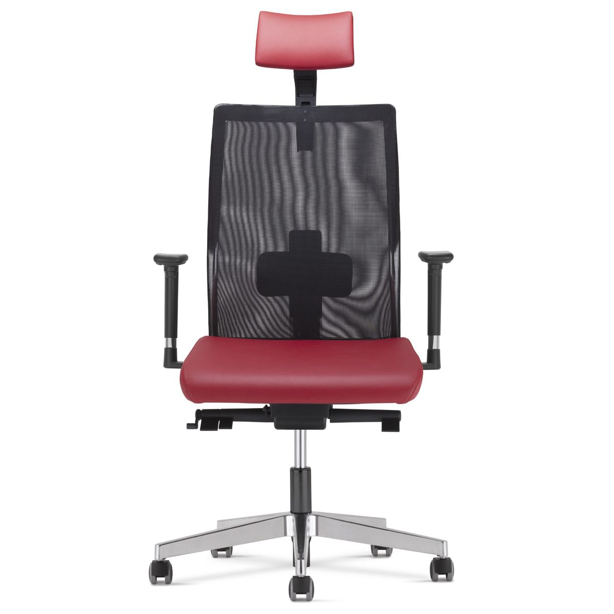 Офис Стол – черен/червен