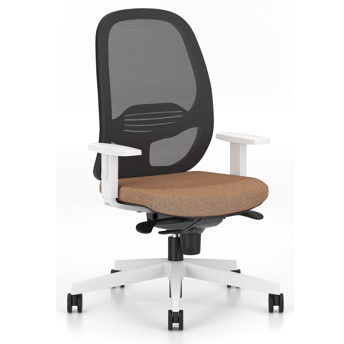 Офис Стол - Eggy Офис Стол – черен/кафяв