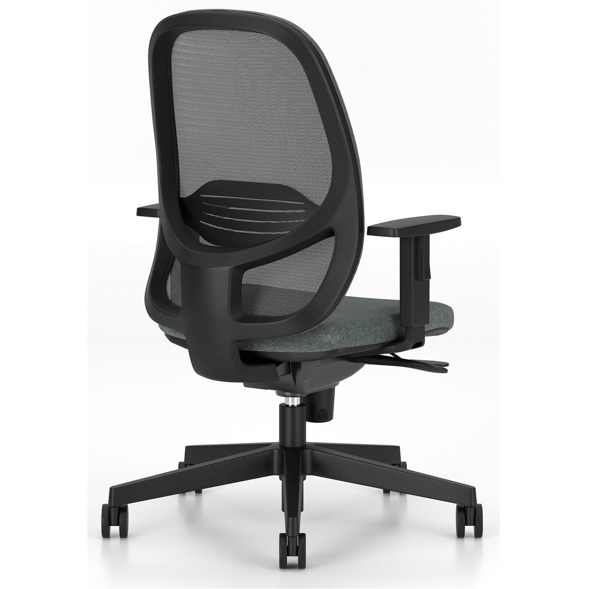 Офис Стол – черен/кафяв