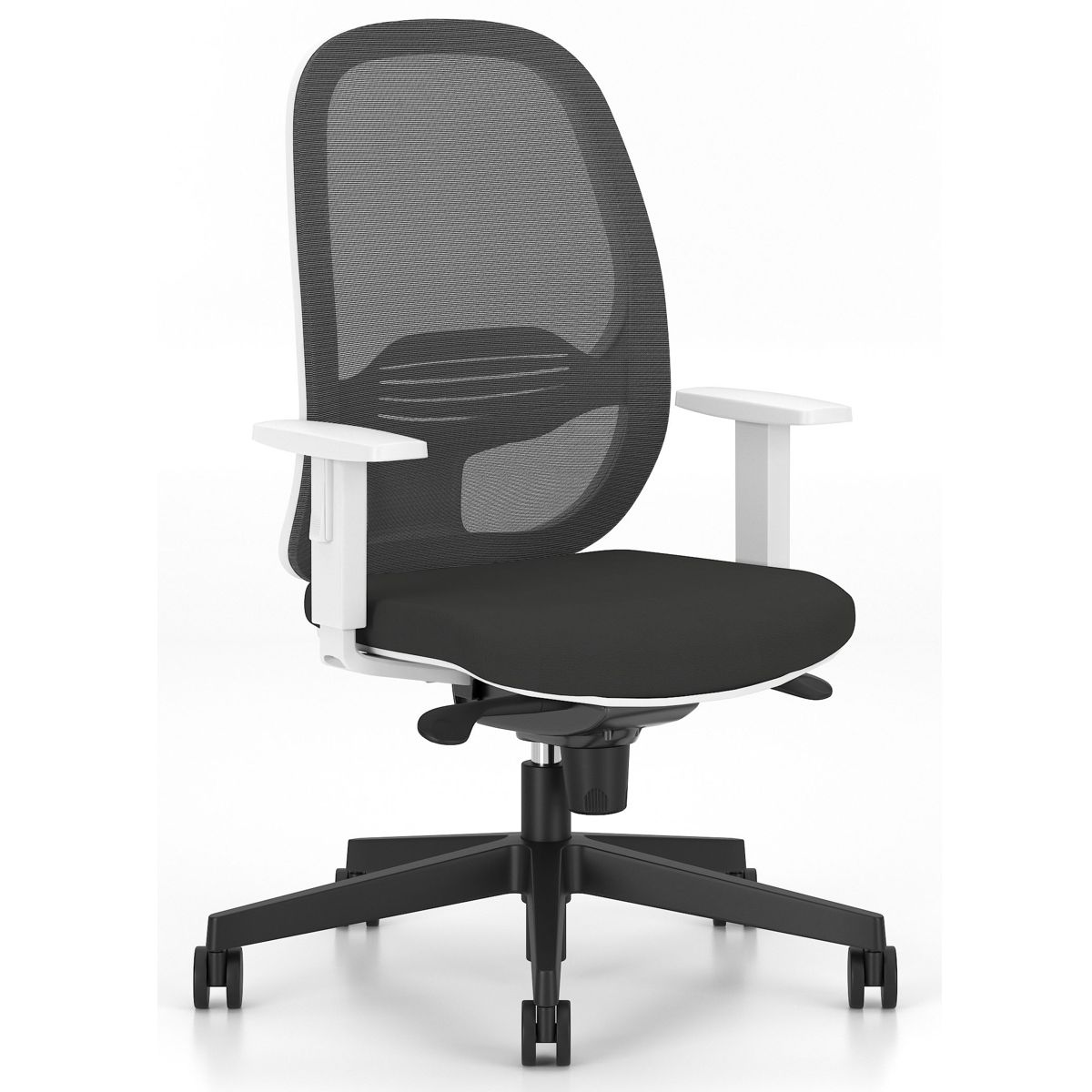 Офис Стол – черен/кафяв