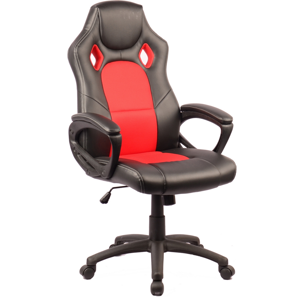 Геймърски стол - Геймърски стол Stone Геймърски стол – черен/червен