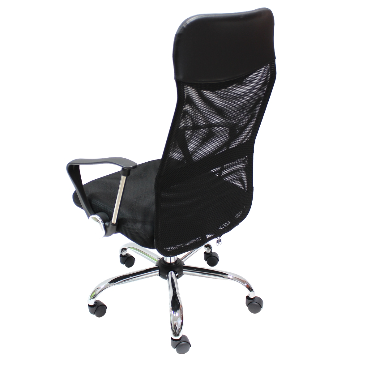 Офис Стол – черен/хром