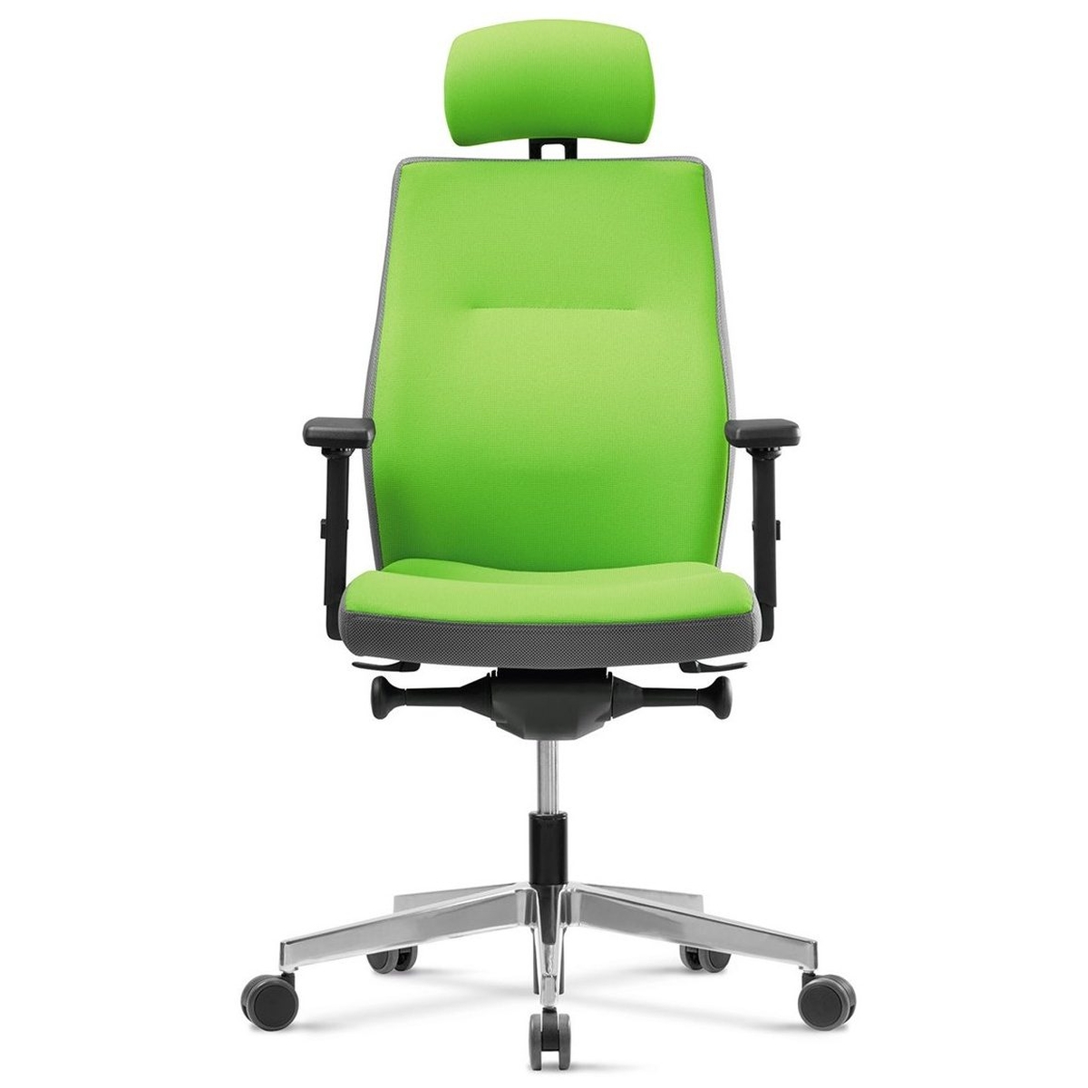 Офис Стол   – черен/зелен