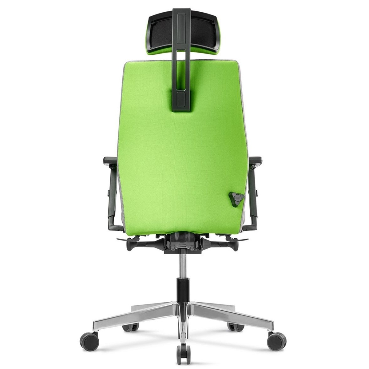 Офис Стол   – черен/зелен