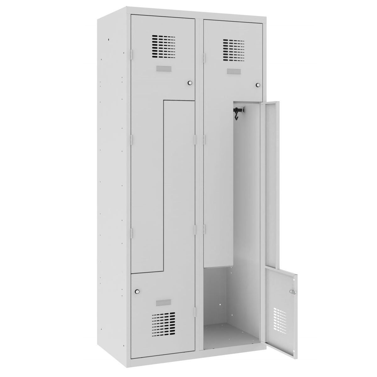 Метални шкафове   – сив/