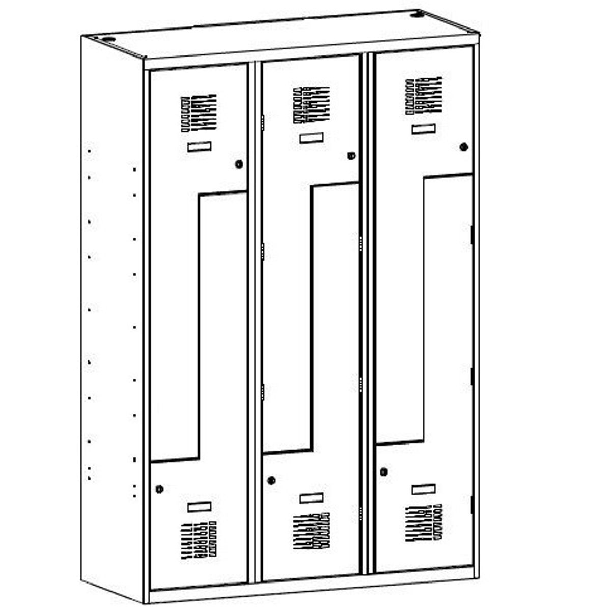 Метални шкафове – сив/