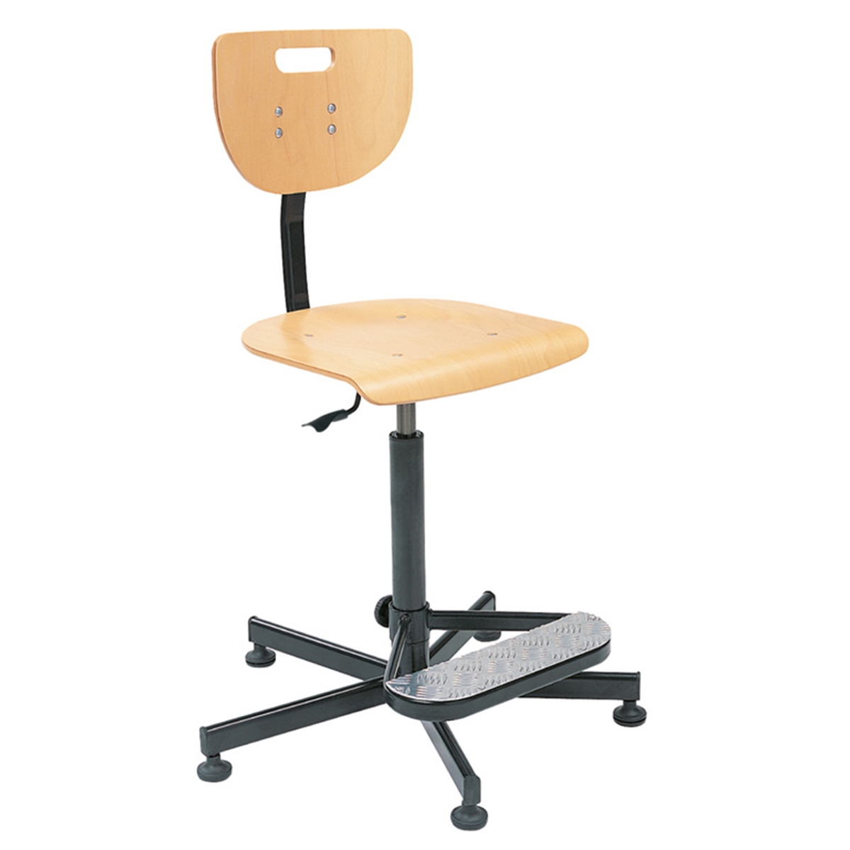 Офис Стол - Werek Foot Base Офис Стол – ДЪРВЕСЕН/