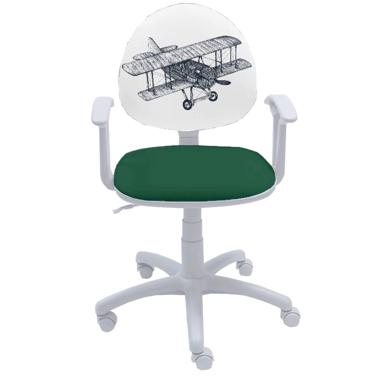 Офис Стол   – розов/бял