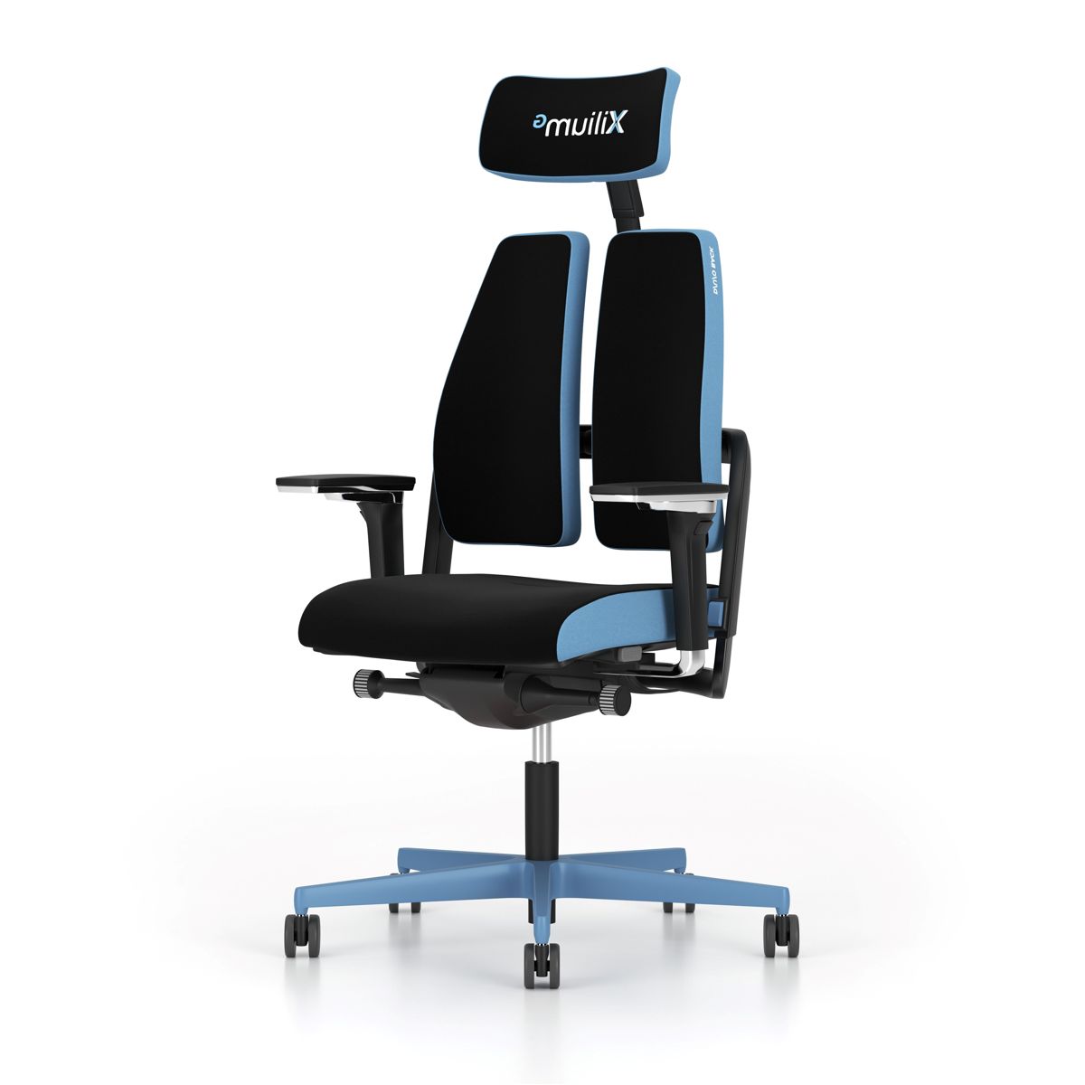 Геймърски стол – черен/червен