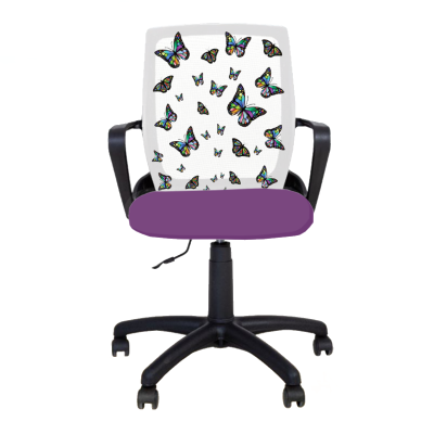 Офис Стол -  Fly Black Butterfly