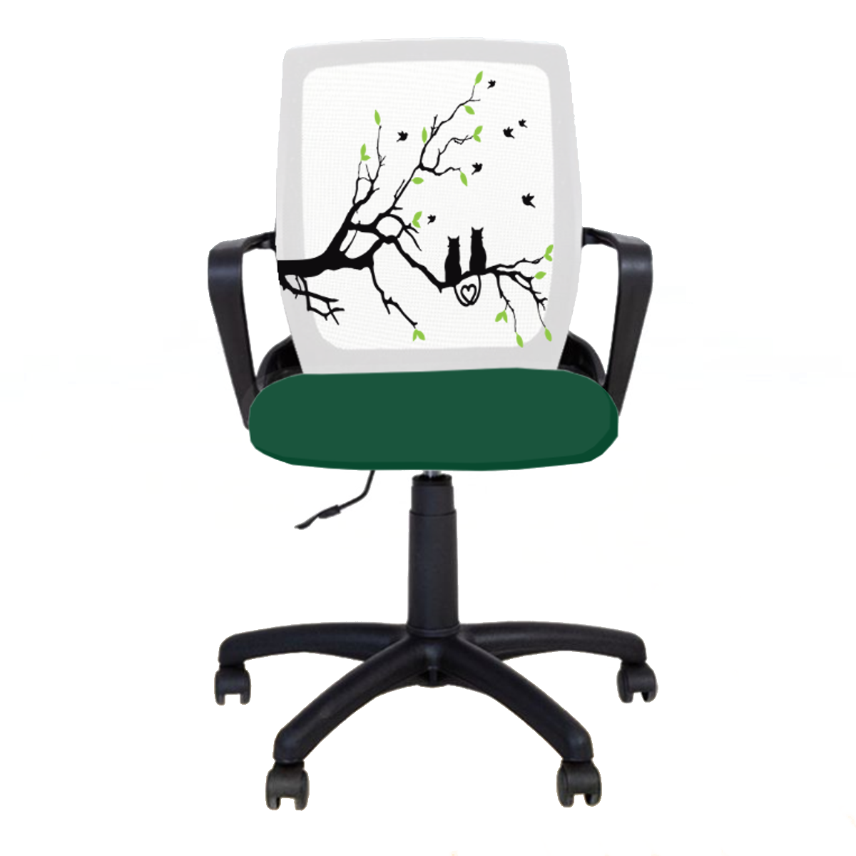 Офис Стол -  Fly Black Cats In love