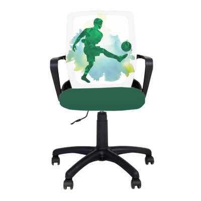 Офис Стол -  Fly Black Football Green