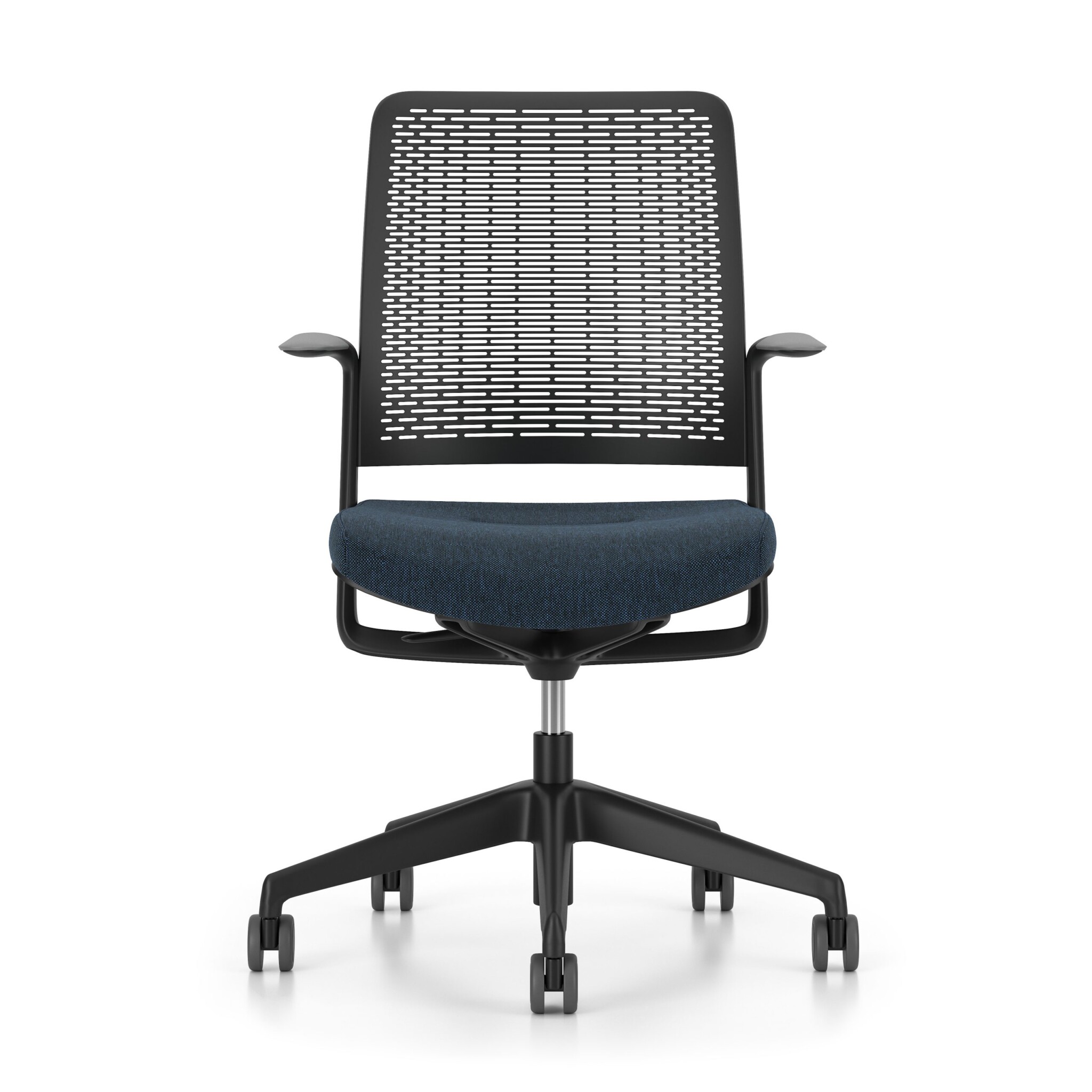 Офис Стол – черен/червен