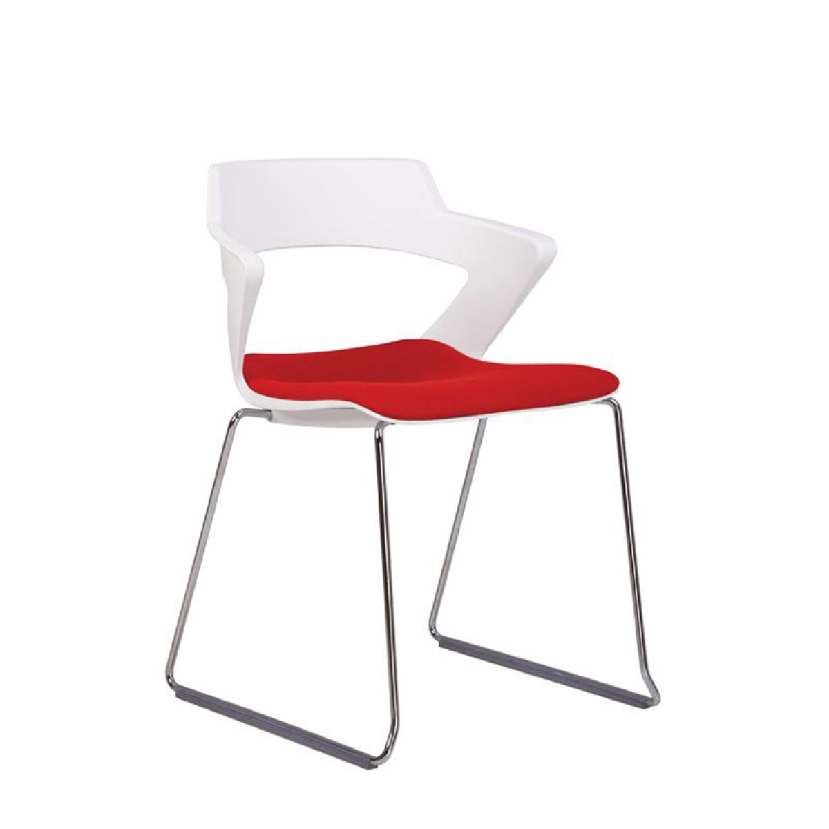 Посетителски стол – син/