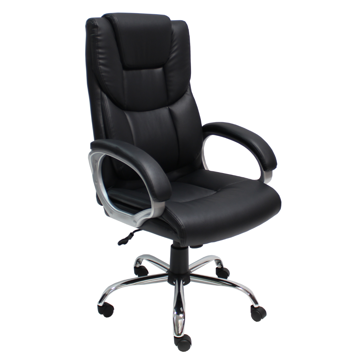 Президентски офис стол   – черен/