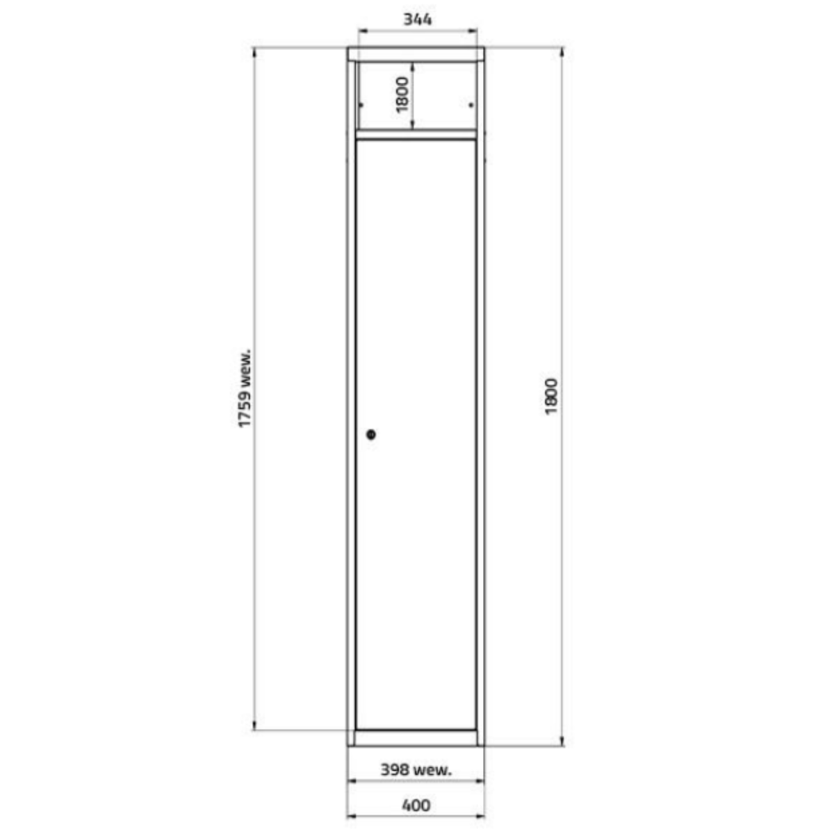 Метални шкафове – син/сив