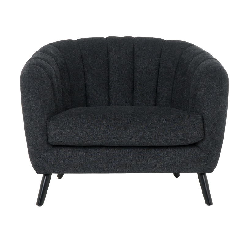 Кресло GRETA – черен PO