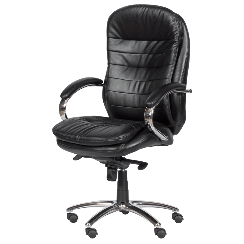 Президентски офис стол Carmen 6114 – черен