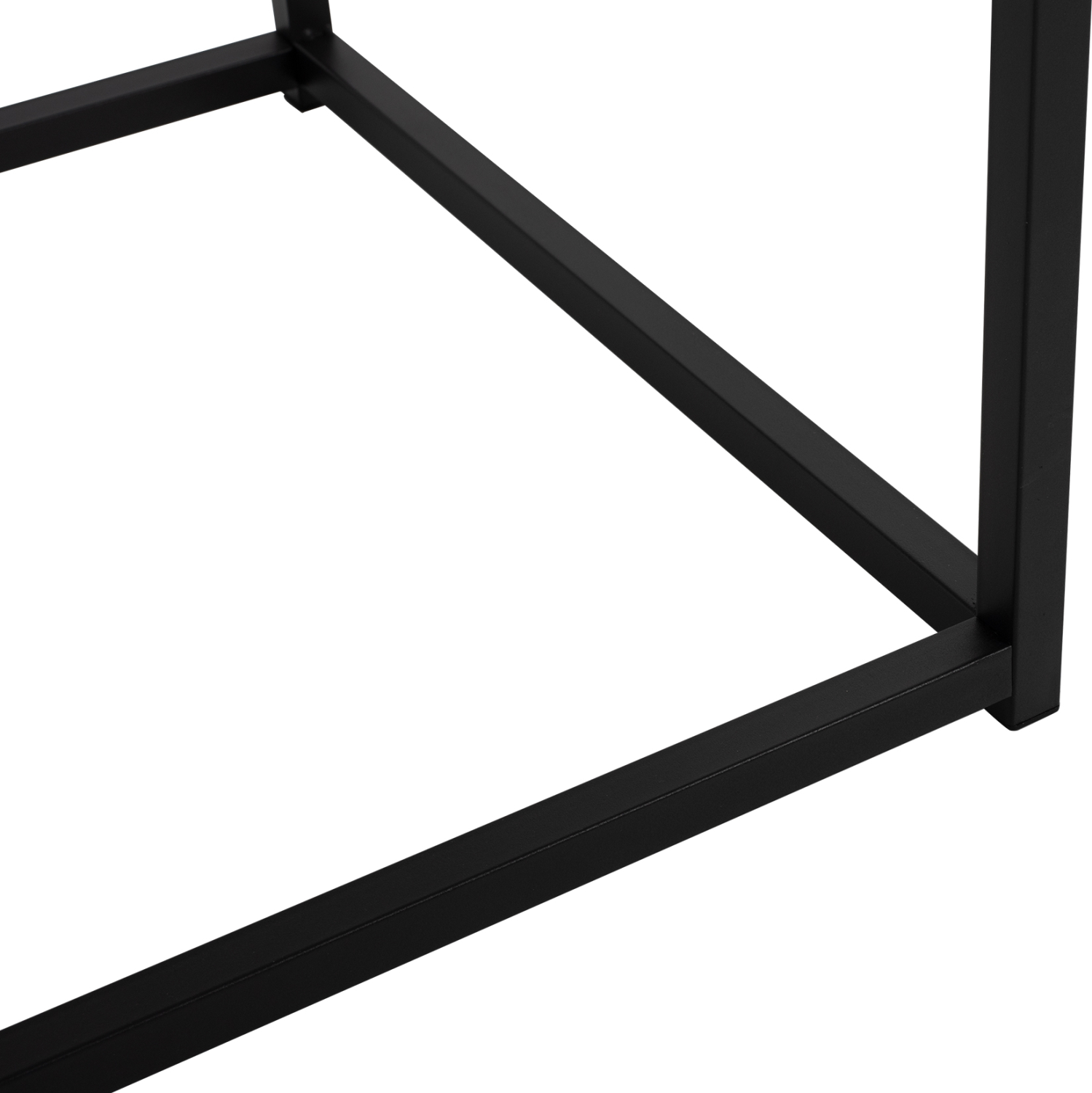 Холна маса цвят черен-бял мрамор