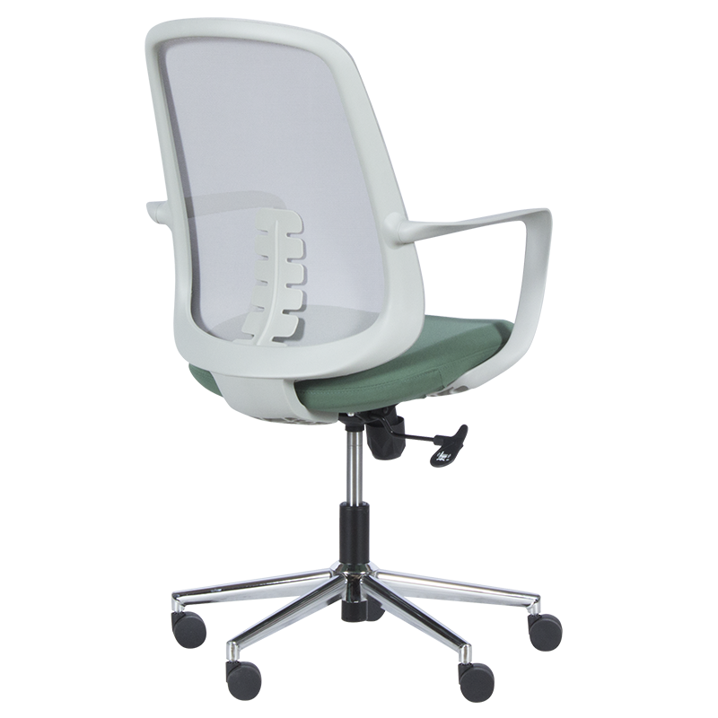 Работен офис стол Carmen 7063 – сив-зелен