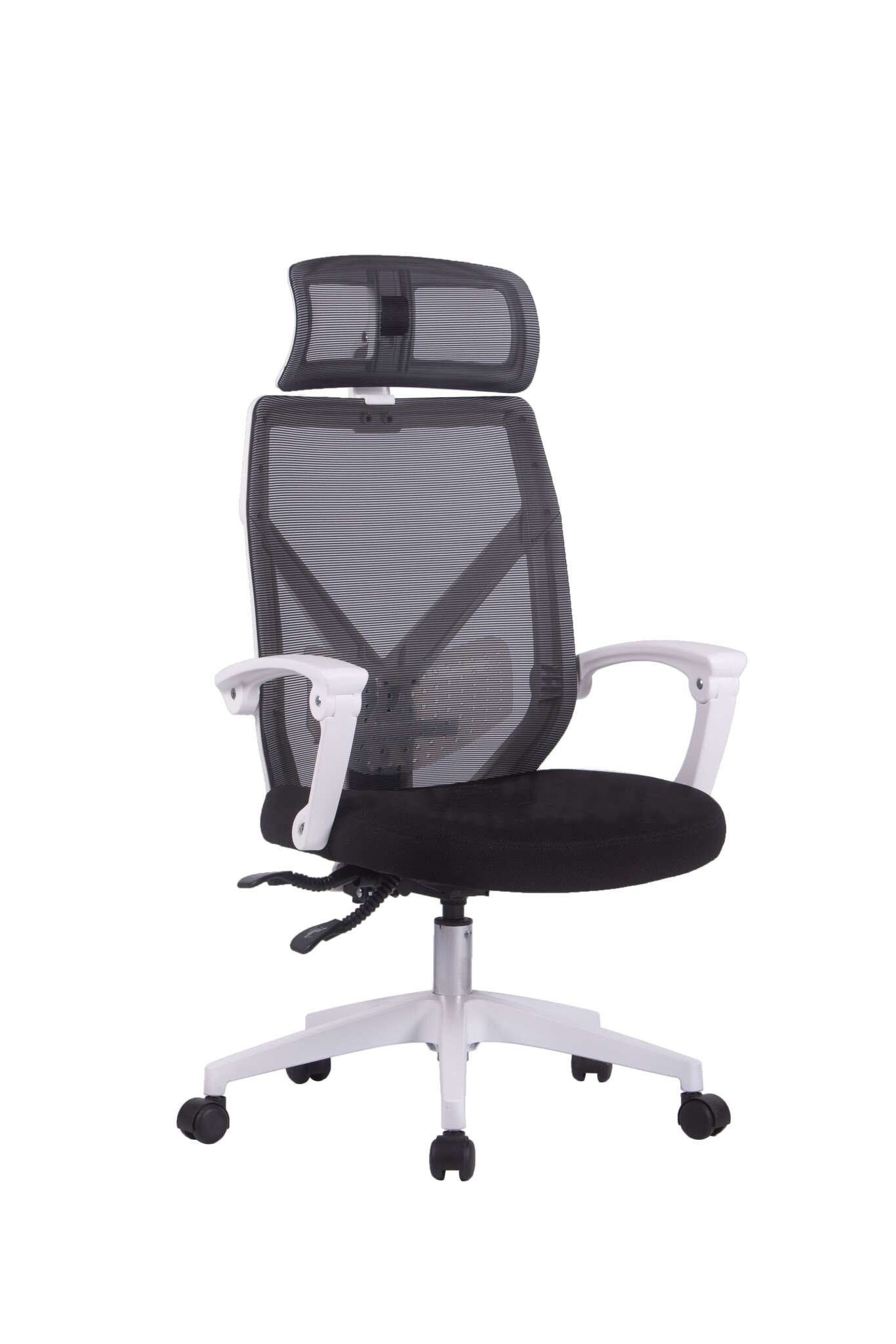 Работен стол Antares DIAMOND WHITE, черен Работен стол Antares DIAMOND WHITE