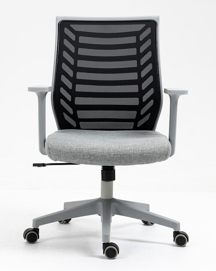 Въртящ се стол – черен/сив