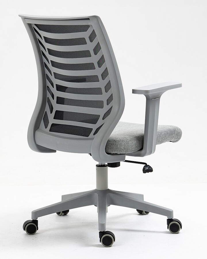 Въртящ се стол – черен/сив