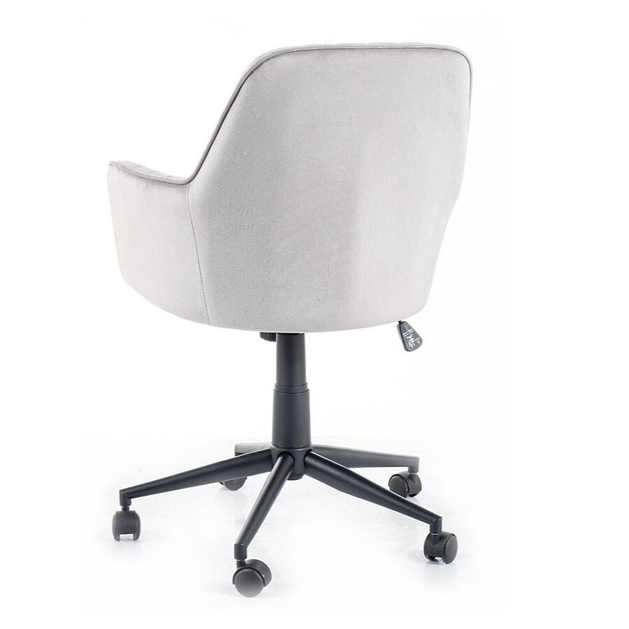 Въртящо се кресло – светло сиво