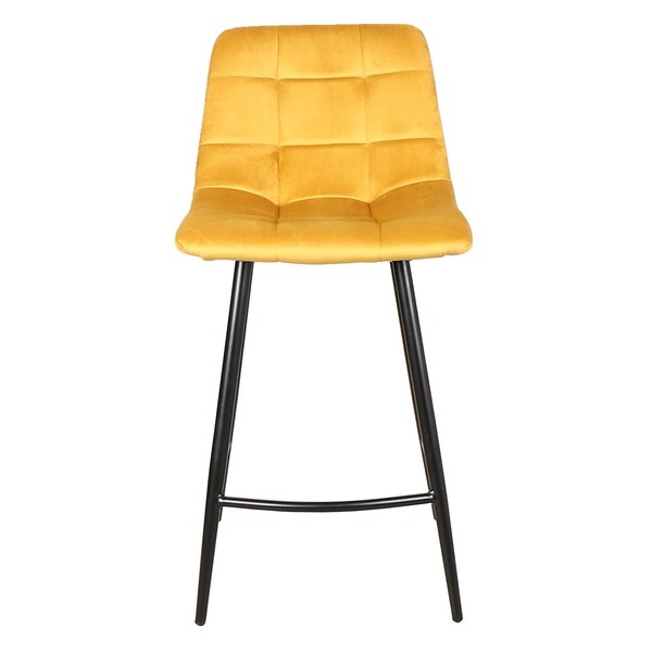 Бар стол – жълт/къри