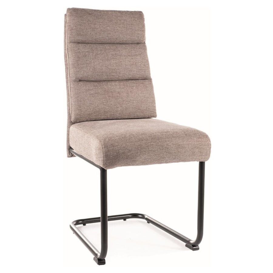 Стол - черен/бежов