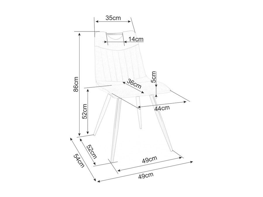 Стол – светло сив