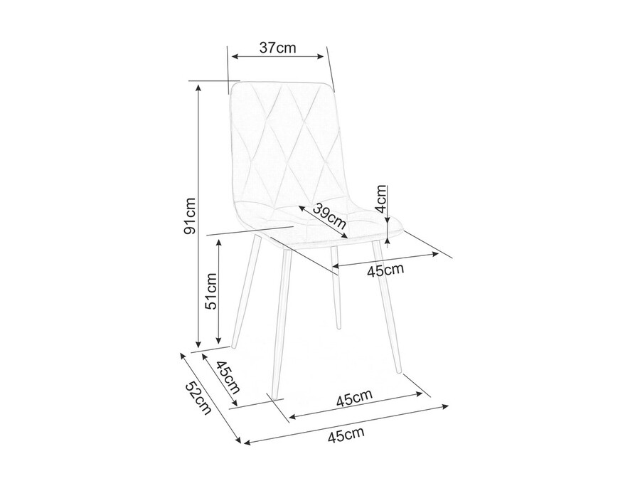 Стол – тъмно бежов