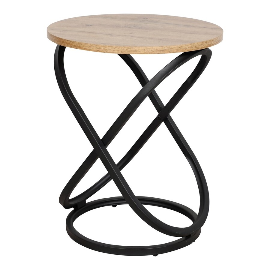 Кръгла маса – занаятчийски дъб/черно