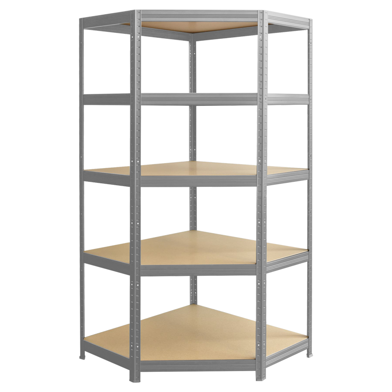 Ъглов метален стелаж Carmen CR-1019 – 180x90x45 см