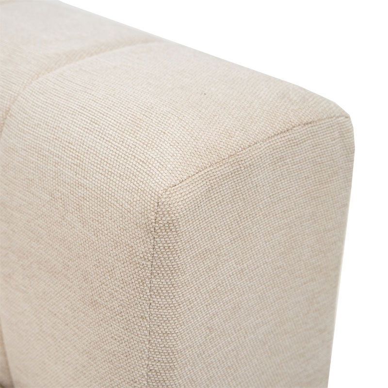 Диван ляв ъгълцвят крем