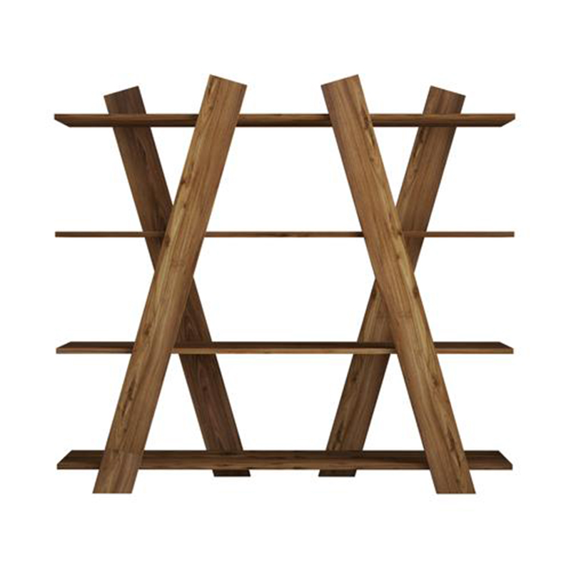 Етажерка орех 150x29x137см