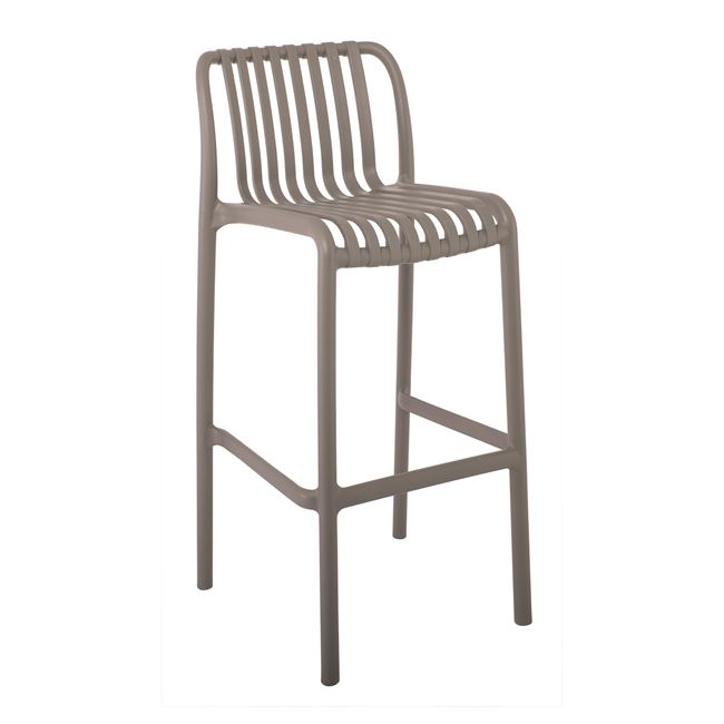 Бар стол цвят мока