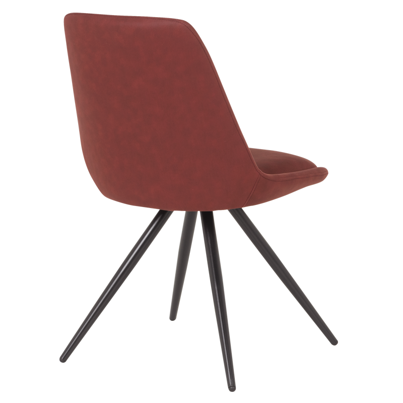 Трапезен стол CAMDEN – червен SF 2