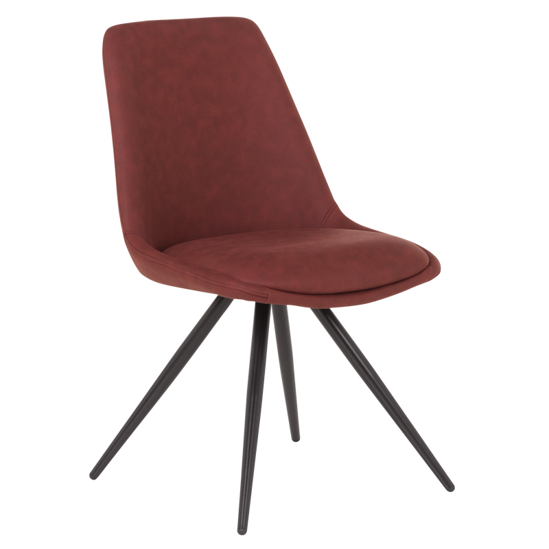 Трапезен стол CAMDEN – червен SF 2