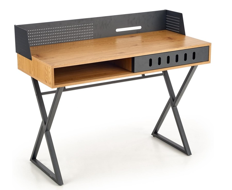 Бюро – златен дъб / черно