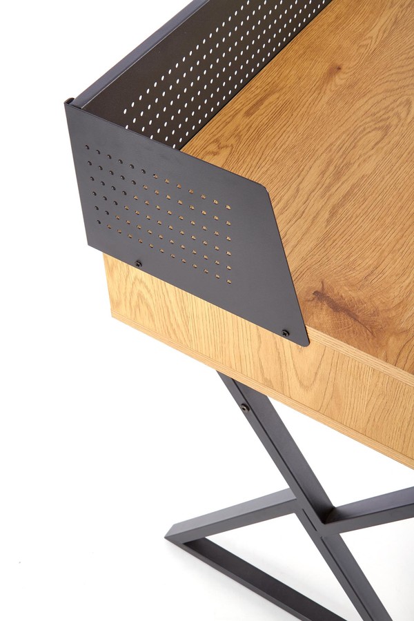 Бюро – златен дъб / черно