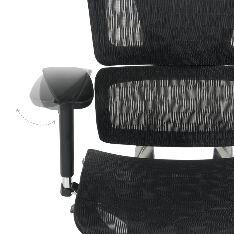 Ергономичен стол Carmen 7902 – черен