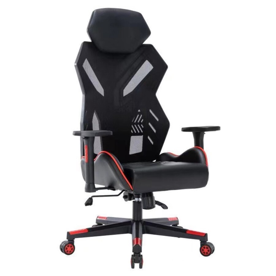 Въртящ се стол - черно/червено Въртящ се стол – черно/червено