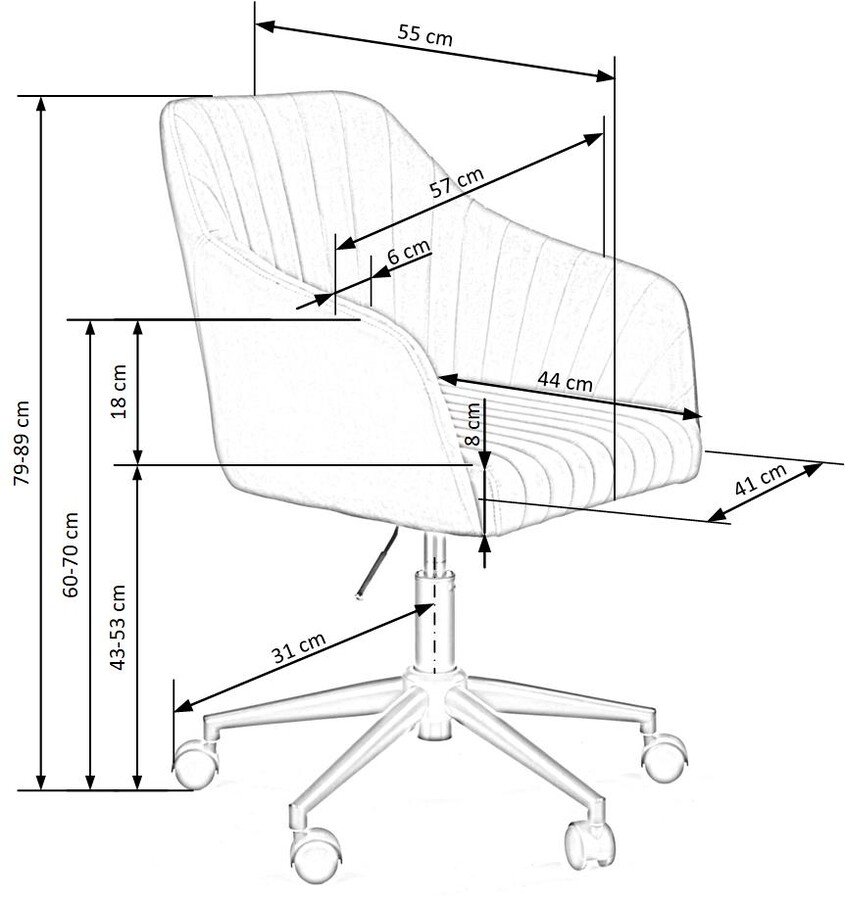 Въртящо се кадифено кресло – тъмно зелено