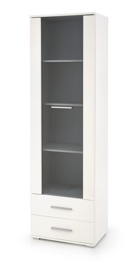 Витрина в бял гланц