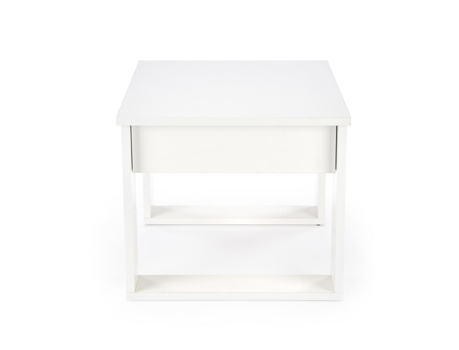 Холна маса с чекмедже – бяла