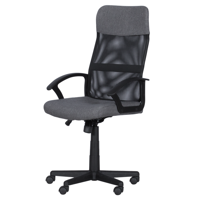 Работен офис стол Carmen 6592 – сив-черен