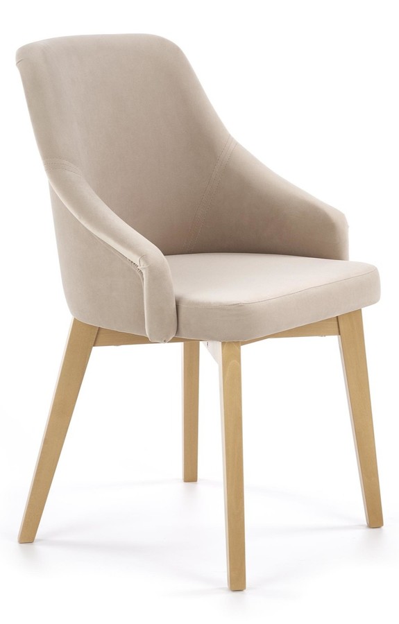 Стол - меден дъб / бежов Стол – меден дъб / бежов