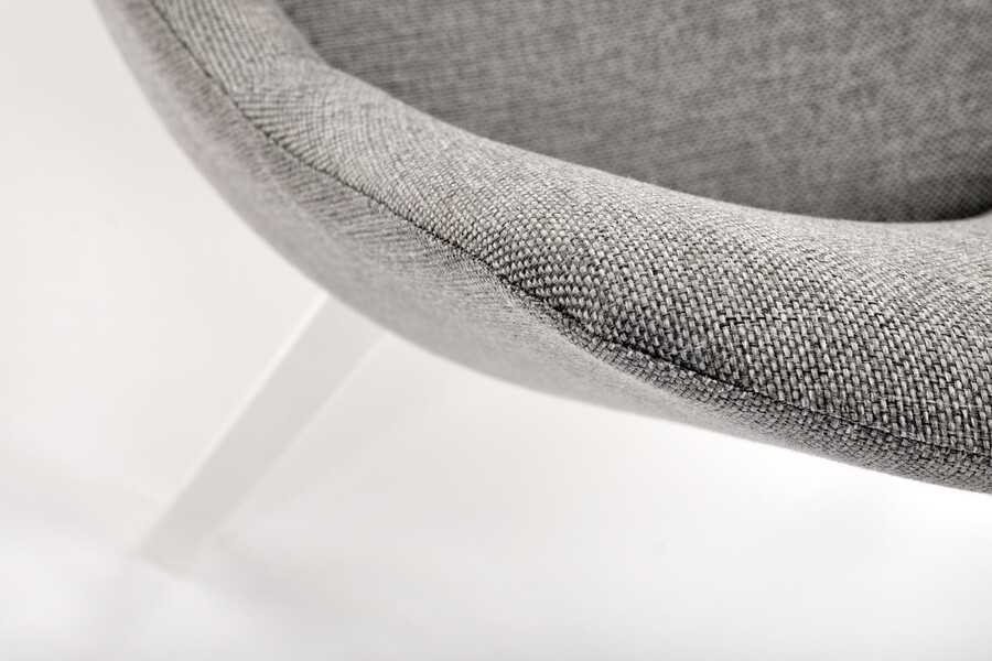 Стол – бял / светло сив