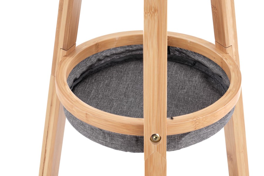 Закачалка – естествен цвят / сиво